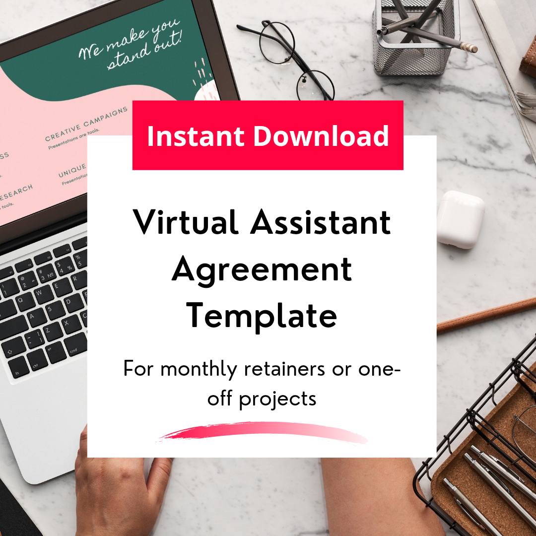 virtual assistant client contract template