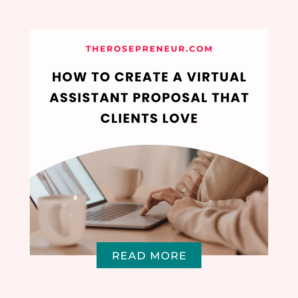 virtual assistant proposal